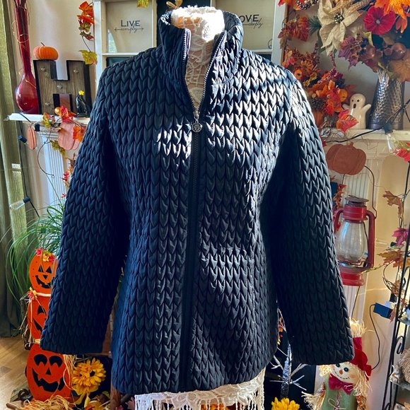 anne klein quilted jacket
